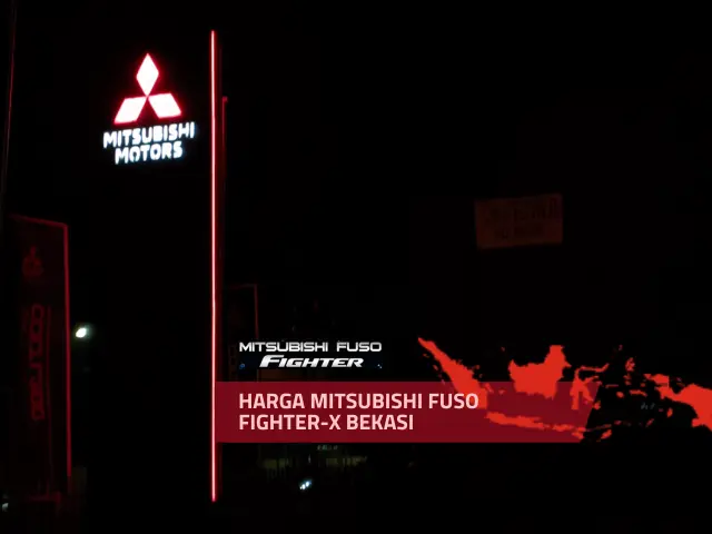 Harga Mitsubishi Fuso Fighter X Bekasi Juni 2025